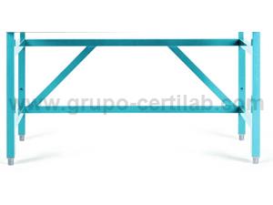 SUPORTE AJUSTAVEL PARA CABINE DE FLUXO LAMINAR KS 15